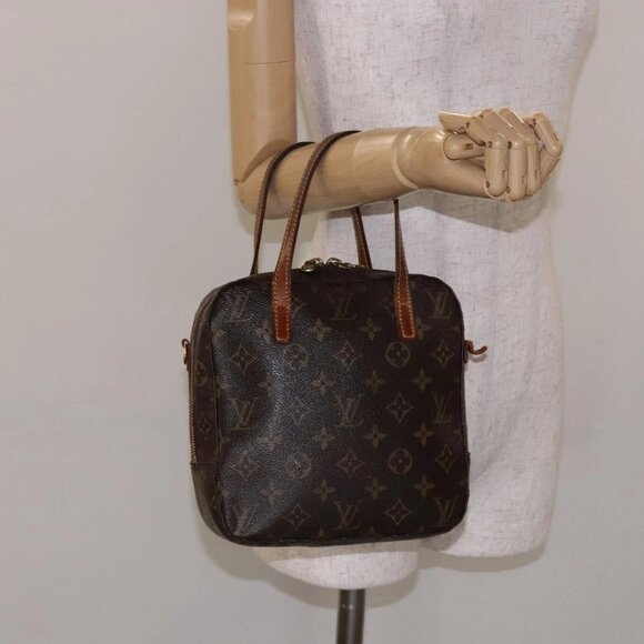 LOUIS VUITTON Monogram Spontini Hand Bag 2way - Picture 1 of 16